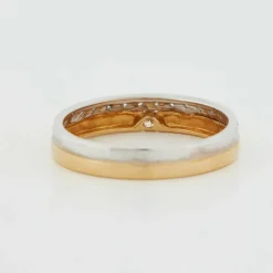 Bague Deux Ors avec Diamants