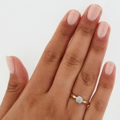 Bague Deux Ors et Diamants