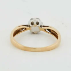 Bague Deux Ors et Diamants