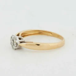 Bague Deux Ors et Diamants