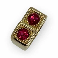 Bague deux rubis