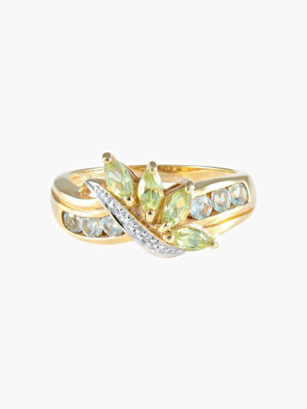 Bague Diadème Péridot