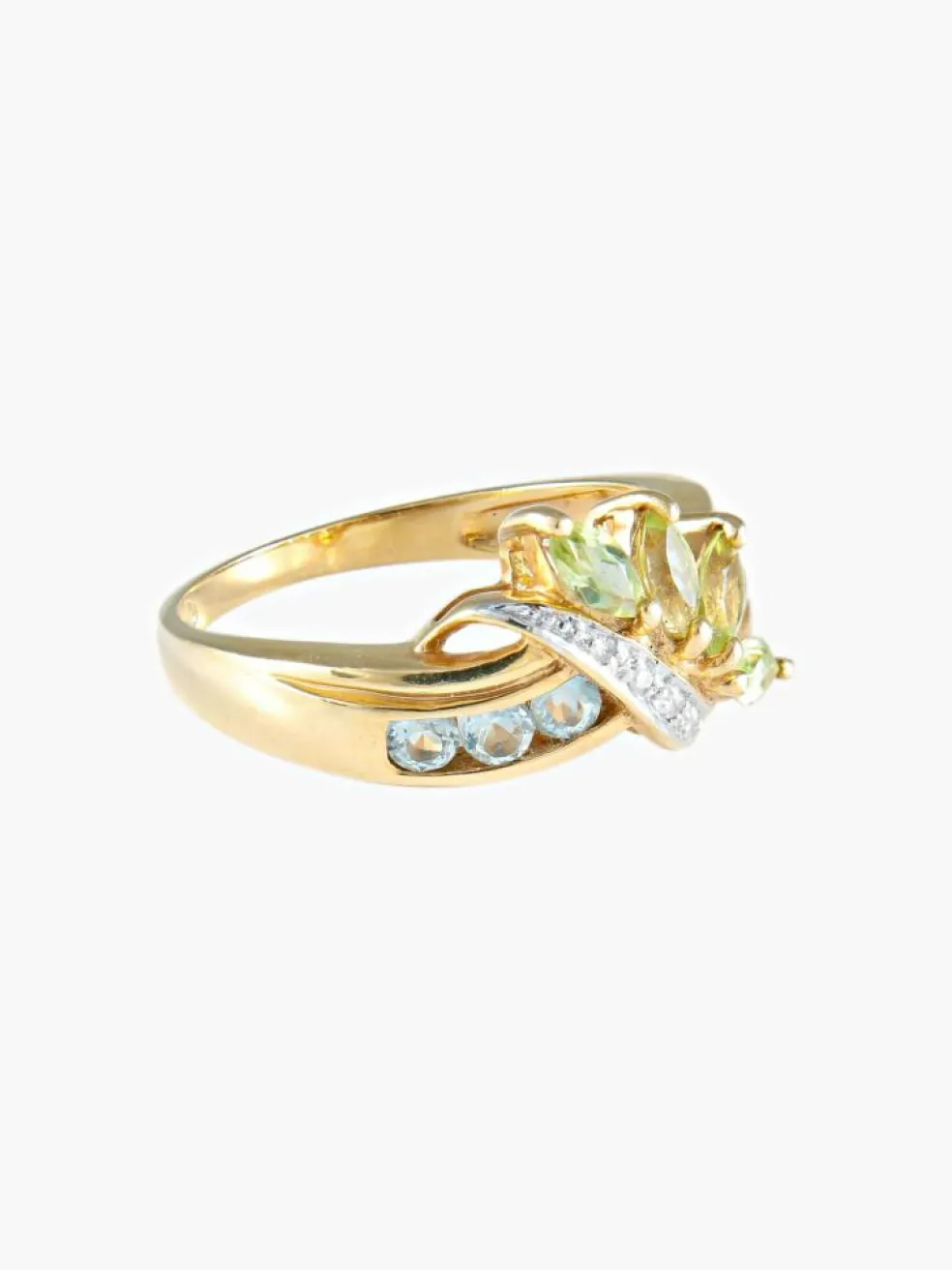 Bague Diadème Péridot