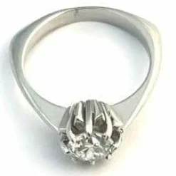 Bague diamant 0,78 carat