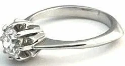 Bague diamant 0,78 carat