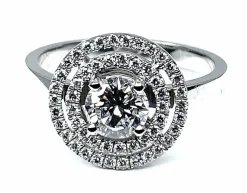 Bague Diamant 0,70 carat couleur E