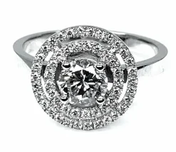 Bague Diamant 0,70 carat couleur E
