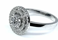 Bague Diamant 0,70 carat couleur E