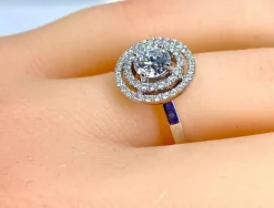 Bague Diamant 0,70 carat couleur E