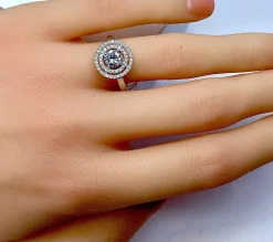 Bague Diamant 0,70 carat couleur E
