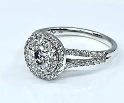 Bague diamant 0,40 carat E VS2