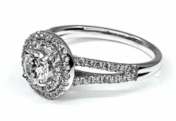 Bague diamant 0,40 carat E VS2