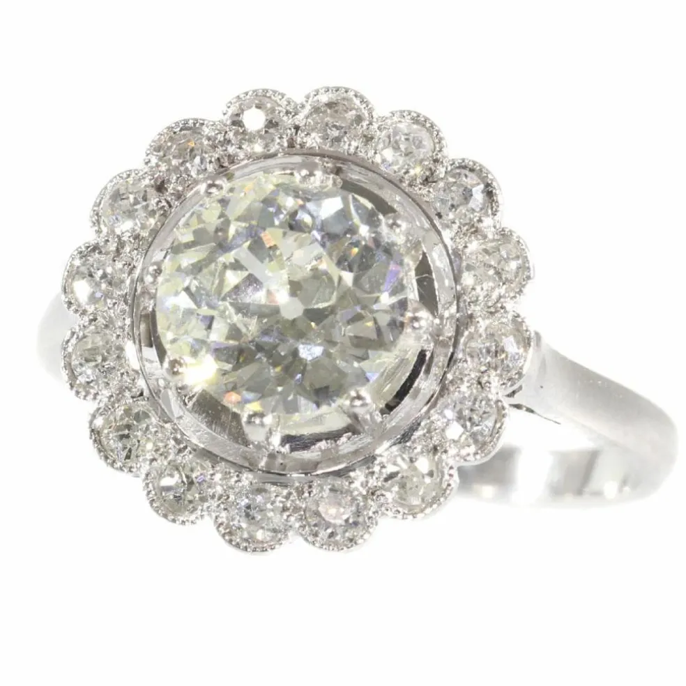 Bague diamant Art Déco