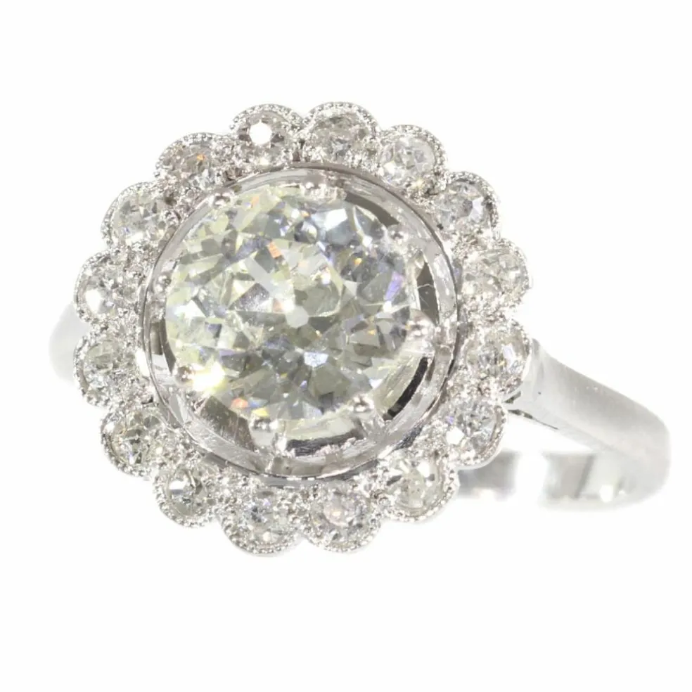 Bague diamant Art Déco