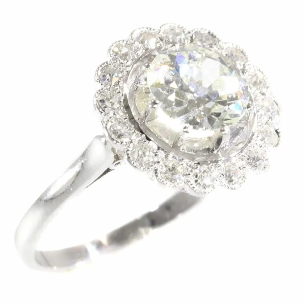 Bague diamant Art Déco