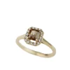 Bague Diamant brun 1.34ct