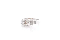 Bague diamant de 1,81cts E/SI2