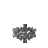 Bague diamant fantaisie cocktail de fleurs