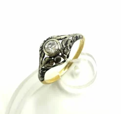 Bague diamant Jugendstil 1900