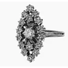 Bague diamant marquise