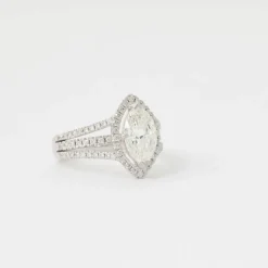 Bague diamant marquise 1.59ct
