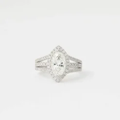 Bague diamant marquise 1.59ct
