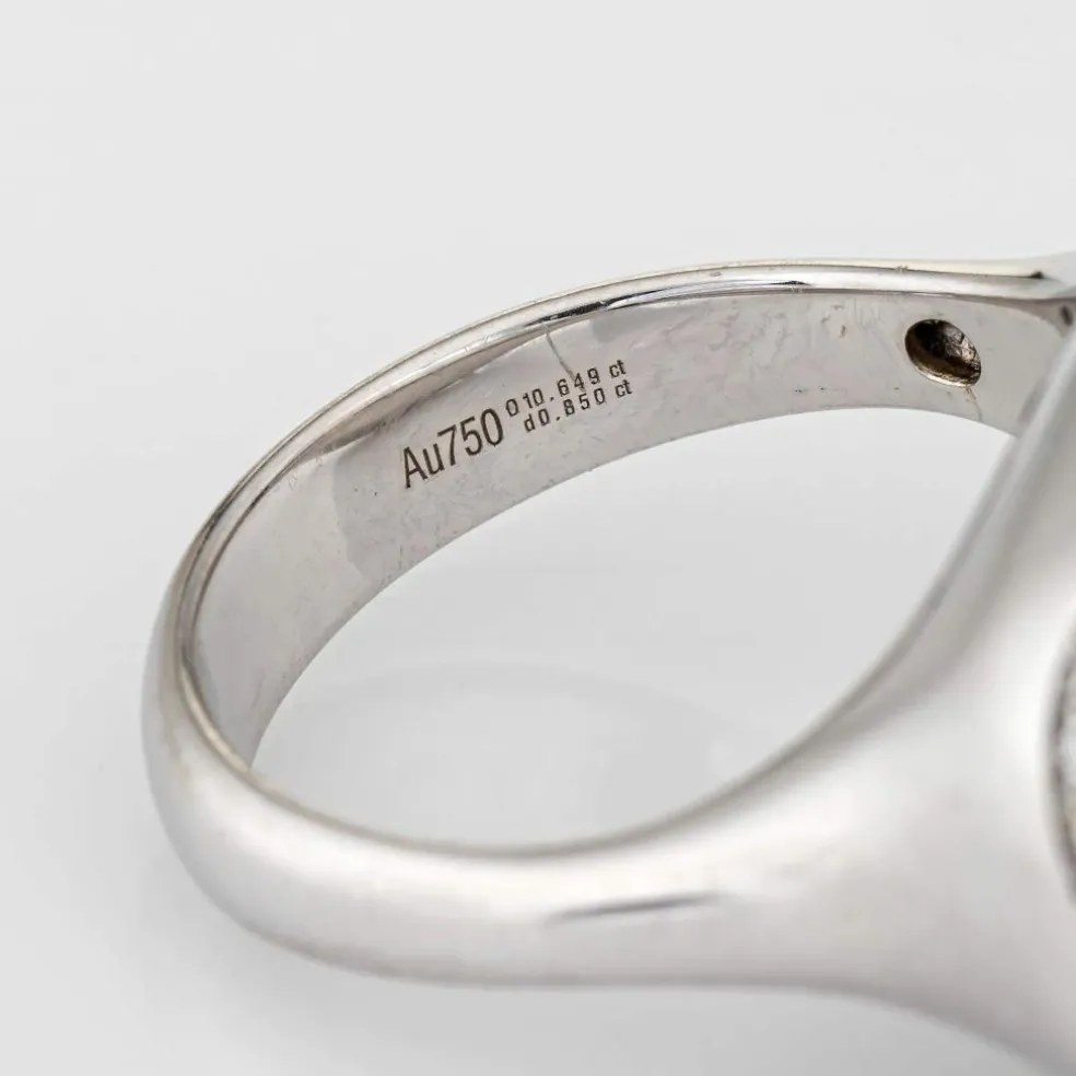 Bague diamant opale naturelle 10,64 ct