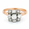 Bague, diamant, or