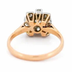Bague, diamant, or