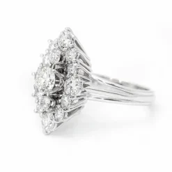 Bague Diamant Or blanc