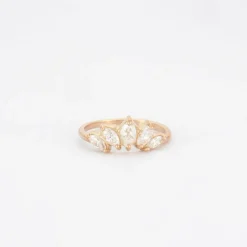 Bague diamant or jaune