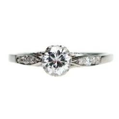 Bague Diamant Platine