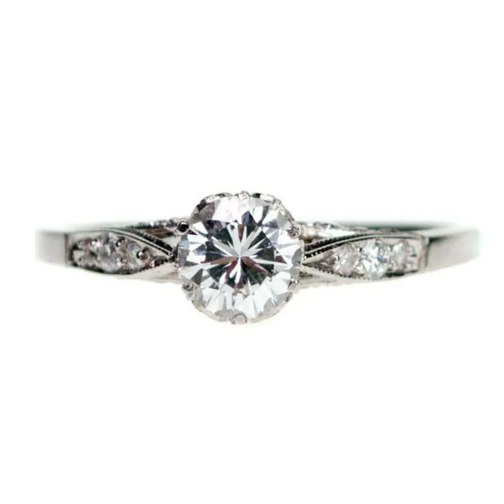 Bague Diamant Platine