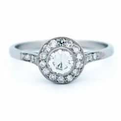 Bague Diamant Platine