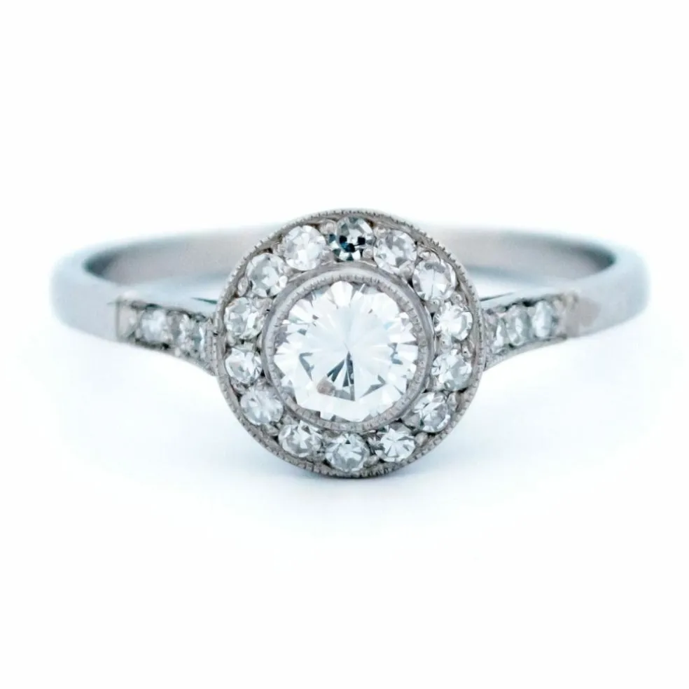 Bague Diamant Platine