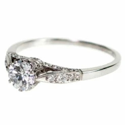 Bague Diamant Platine