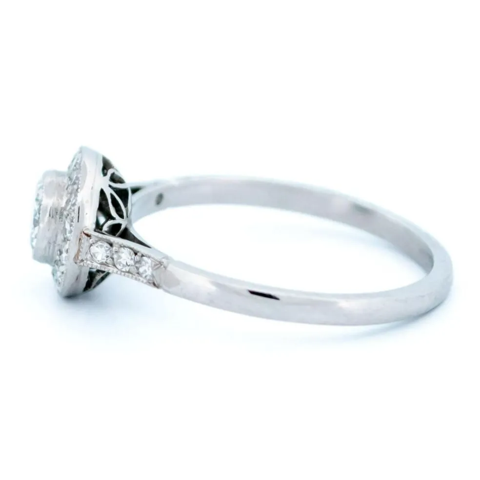 Bague Diamant Platine