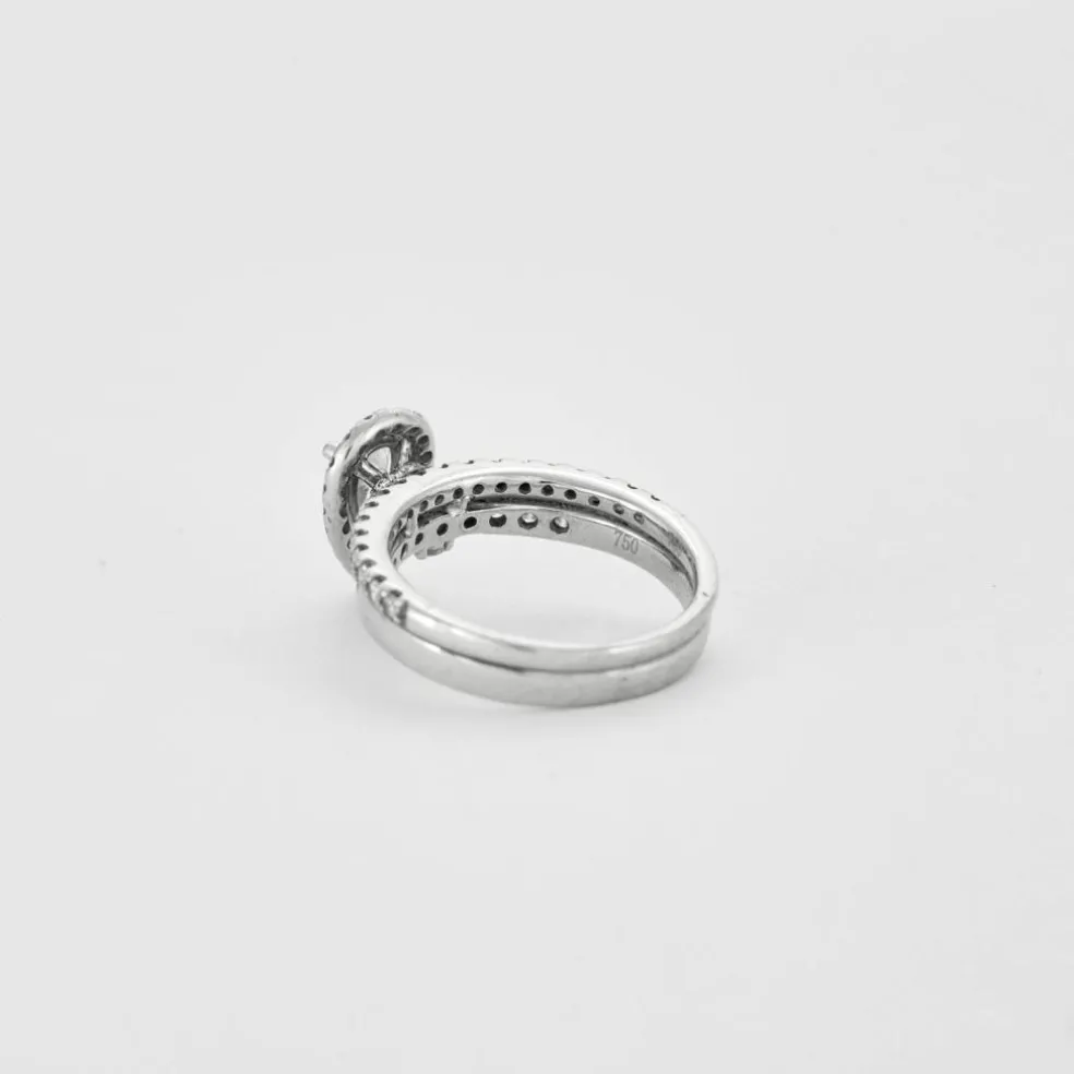 Bague Diamant poire 0.70ct