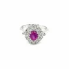 Bague Diamant Rubis