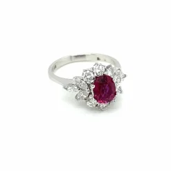 Bague Diamant Rubis