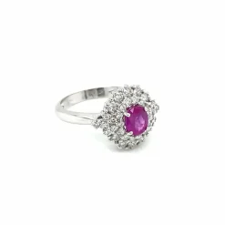 Bague Diamant Rubis
