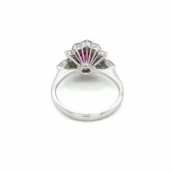 Bague Diamant Rubis