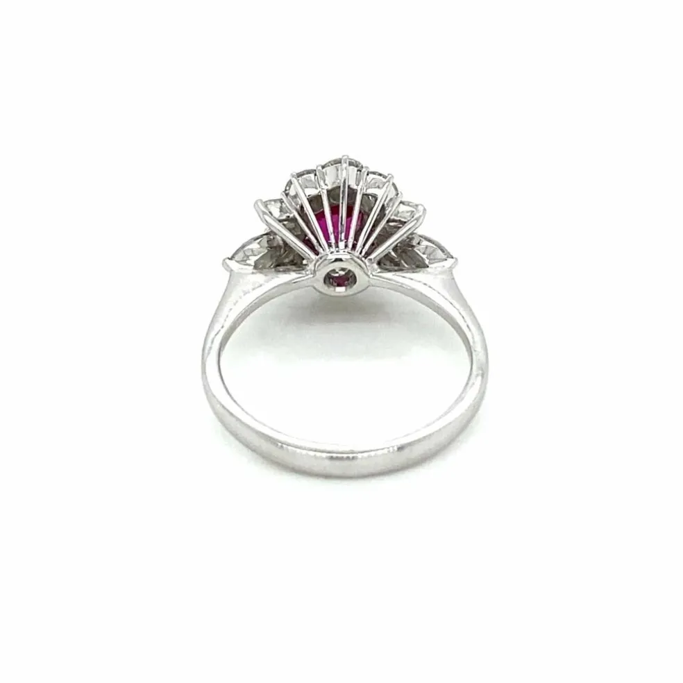 Bague Diamant Rubis