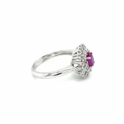 Bague Diamant Rubis