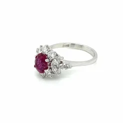 Bague Diamant Rubis