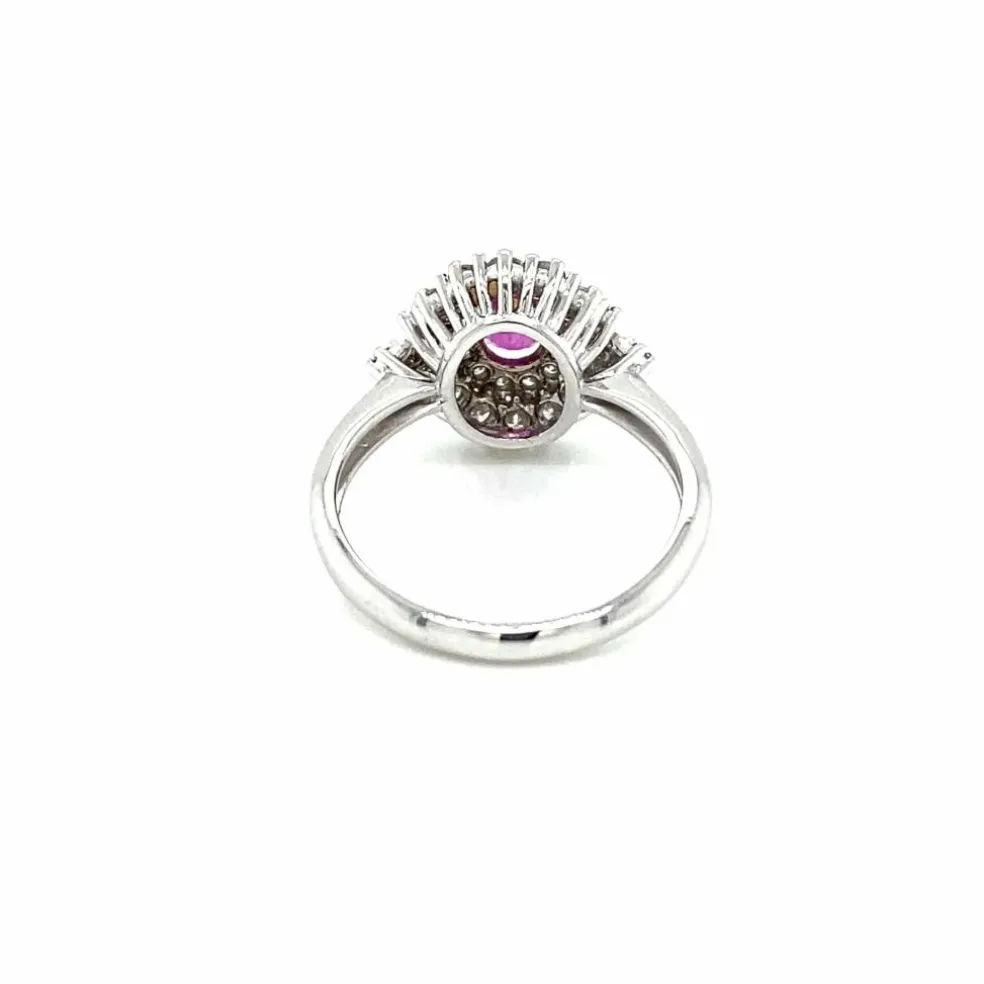 Bague Diamant Rubis