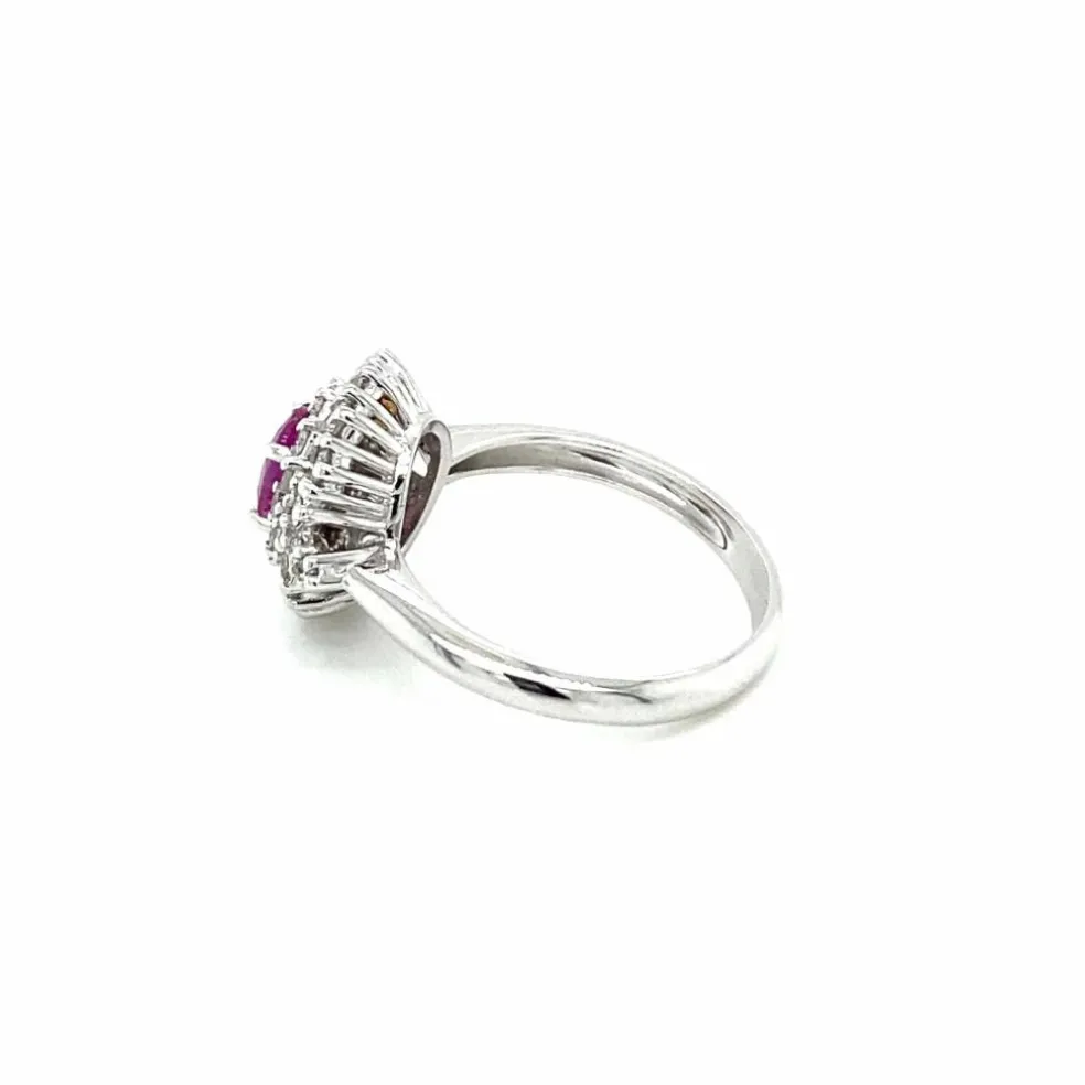Bague Diamant Rubis