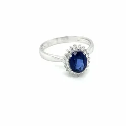 Bague Diamant Saphir