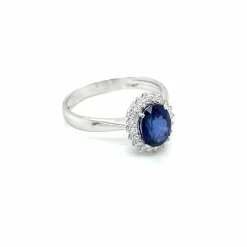 Bague Diamant Saphir