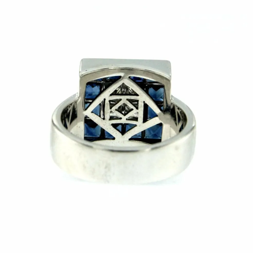 Bague Diamant Saphir